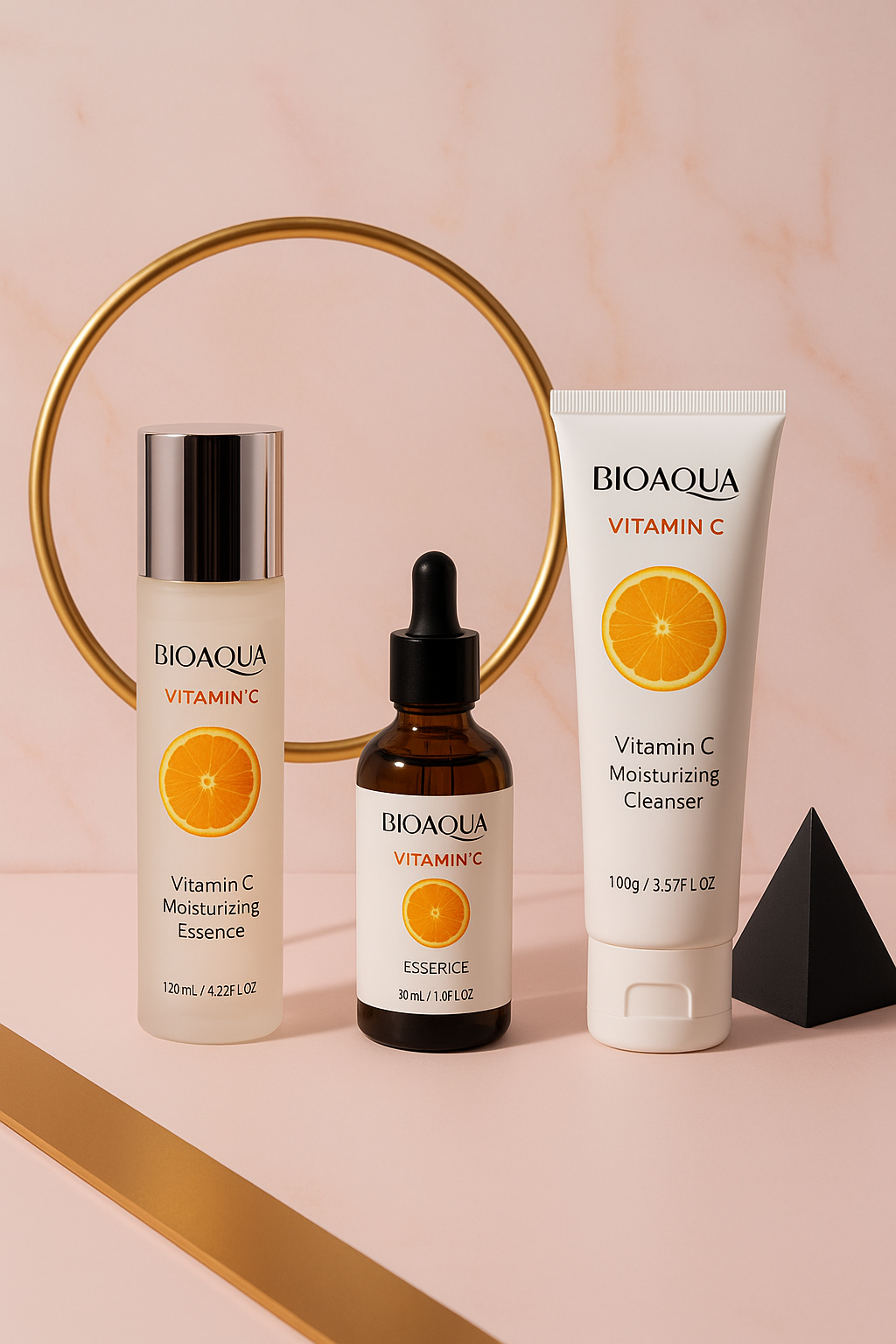 Kit x 3 Rutina de Limpieza con VITAMINA C BIOAQUA